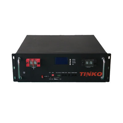 Bom preço TINKO Rack montado Lifepo4 Bateria 5.12KWH 48V 100AH 6000 Ciclo Bateria de armazenamento de energia doméstica on-line
