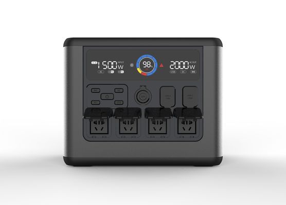 Bom preço Estação de energia portátil de 100V 1800WH com bateria de lítio ferro fosfato 19.6kg on-line