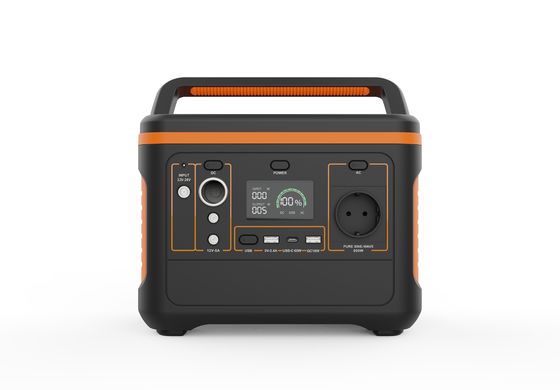 Bom preço Estação de energia solar portátil compacta e leve de 540wh com capacidade sem fio on-line
