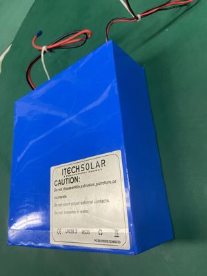 Bom preço Saída de tensão estável 4S8P 48AH 12,8 V Bateria Lifepo4 Para armazenamento de energia solar on-line