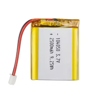 Bom preço Bateria de polímero de lítio 104050 3.7V 2500mah Para secador de sapatos on-line