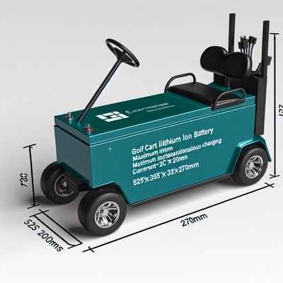 Bom preço Bateria LiFePO4 51,2V 230Ah para Carrinho de Golfe com mais de 6000 Ciclos on-line